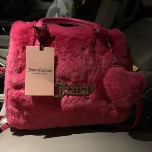 Juicy couture Free Love Fluffy Satchel